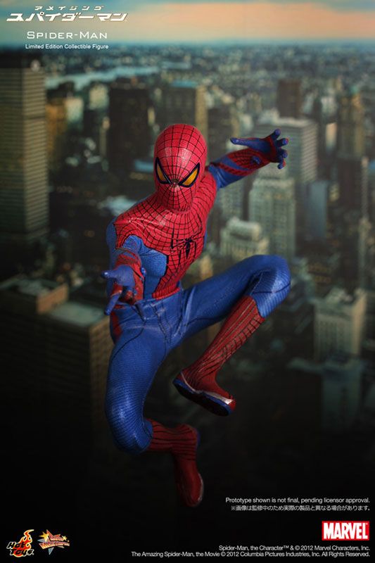   The Amazing Spiderman Andrew Garfield 1 6 Figure 2012