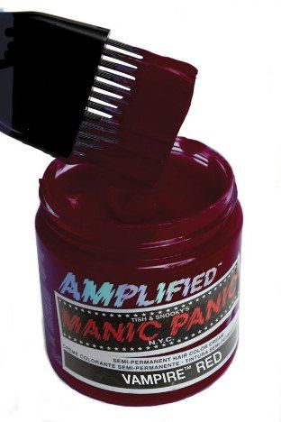 Manic Panic Amplified Vampire Red Hair Dye Punk Gothic