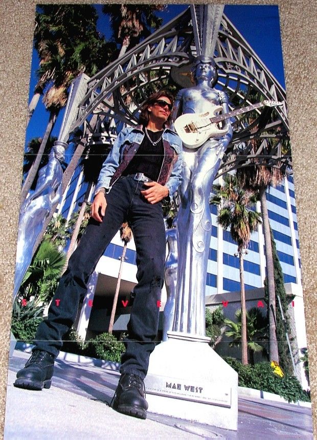 STEVE VAI IBANEZ JEM 7V SIGNATURE GUITAR TRIBUTE POSTER IMPORT