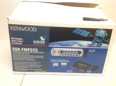 Kenwood FM Adapter Sirius Satellite Radio Tuner Antenna