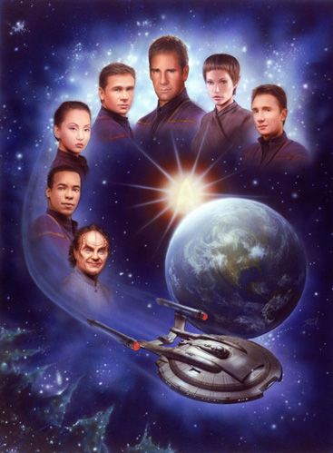   billingsley connor trinneer anthony montgomery and dominic keating