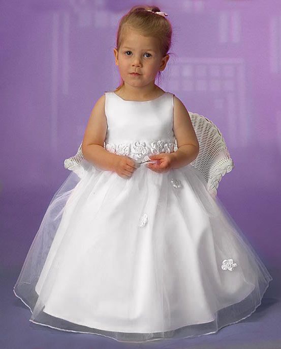 Flower Girl Wedding Communion Formal Dress Sz 10 W