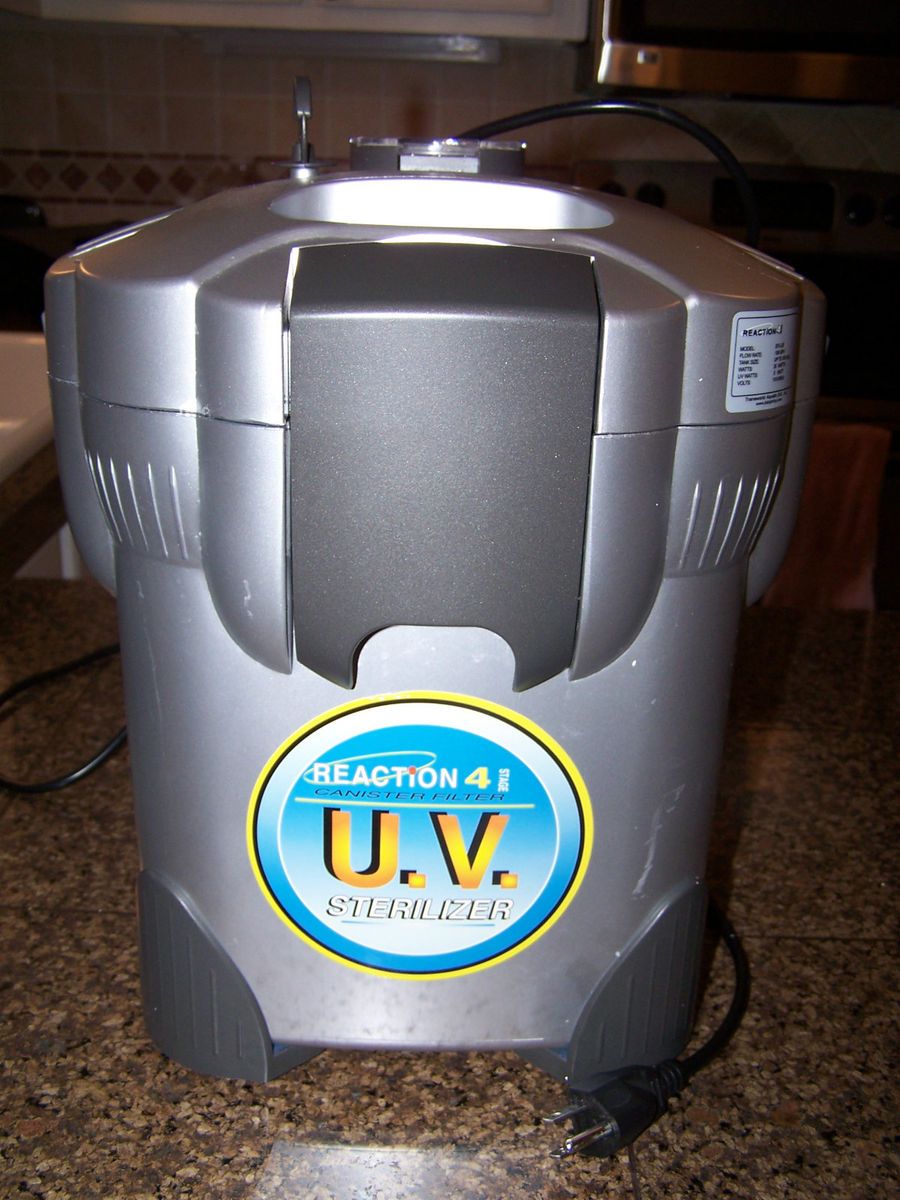 JBJ reaction 4 Canister Filter with UV Sterilizer for up to 100gl 