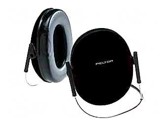 AO Safety Bullseye Behind The Head Earmuff Black NRR19 PEL97008 