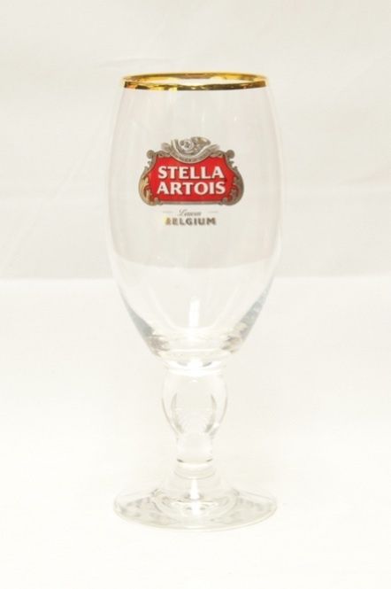 STELLA ARTOIS Chalice Beer Glass. Complete 9 Step Pouring Ritual ANNO 