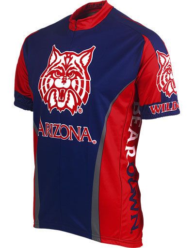 Arizona Wildcats Blue Cycling Jersey by Adrenaline