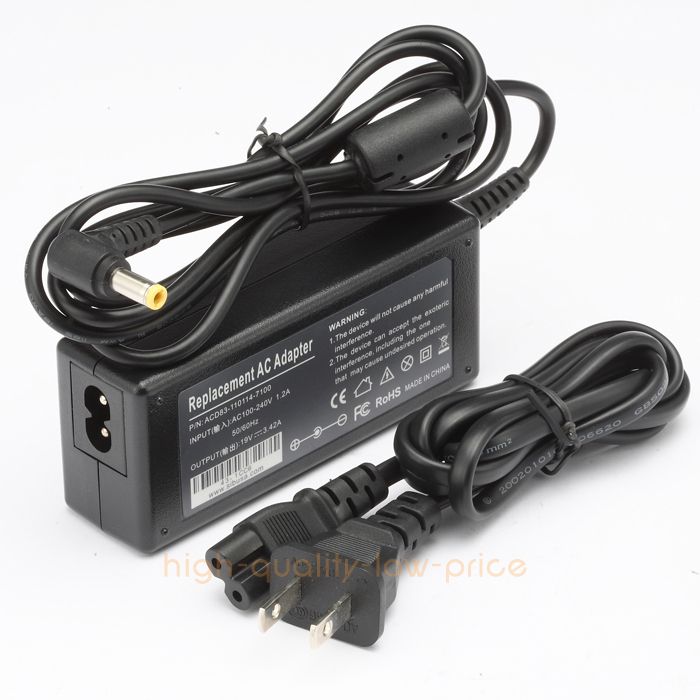 Power Supply Cord for Asus AR5B95 B50A K42F A1 K53E A1 U46E U52F BBL9 