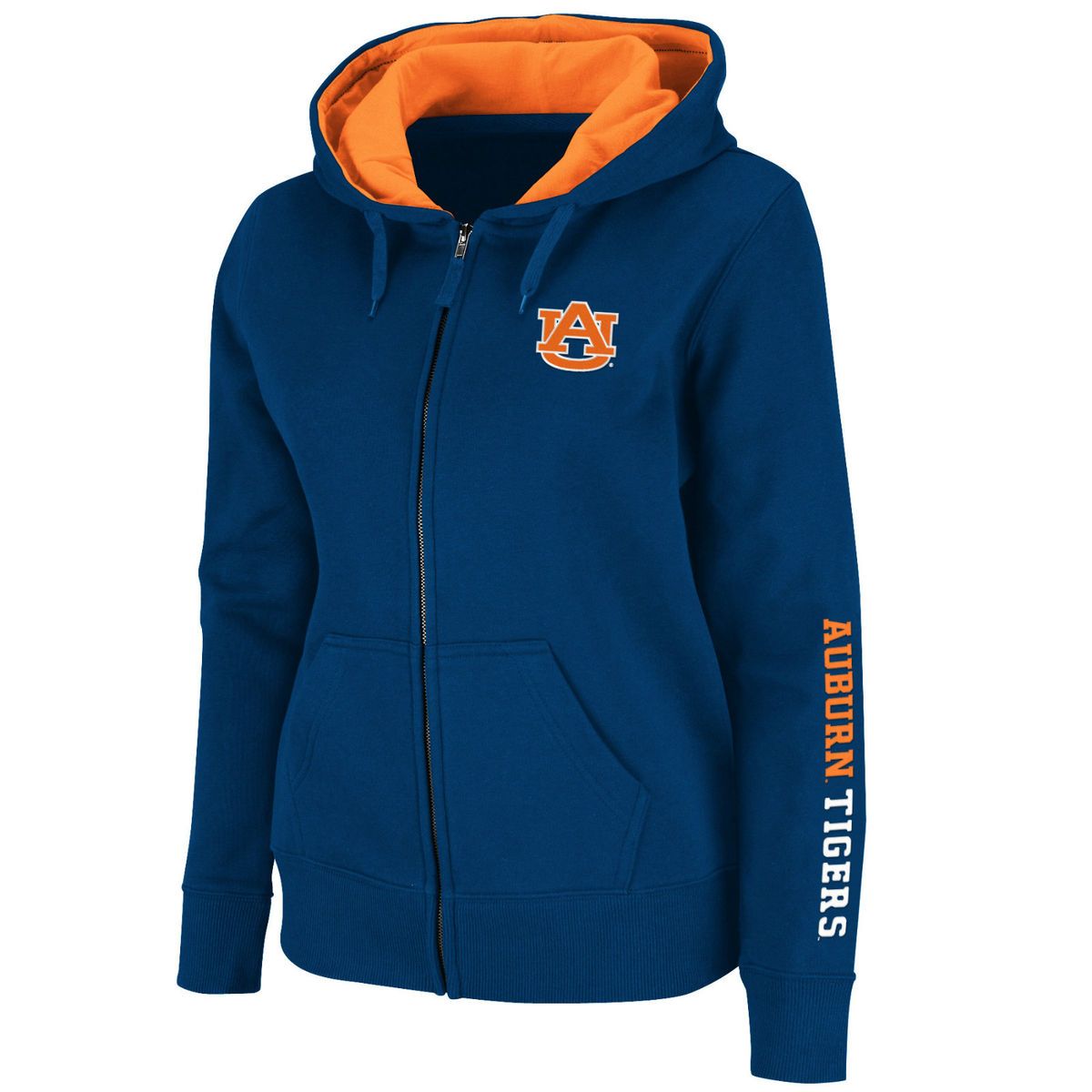 Auburn Tigers Womens Titan Full Zip Hoodie Navy COFF3525