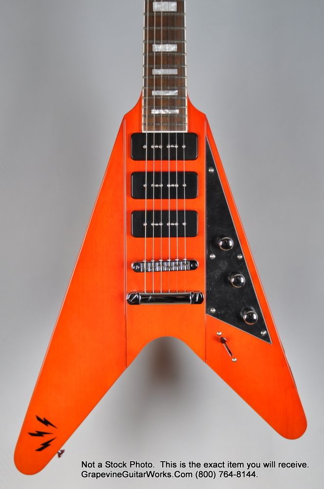 Reverend Ron Asheton Signature Guitar Orange