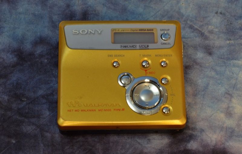 Sony MZ N505 Mini Disc Portable MD Recorder Player  0265