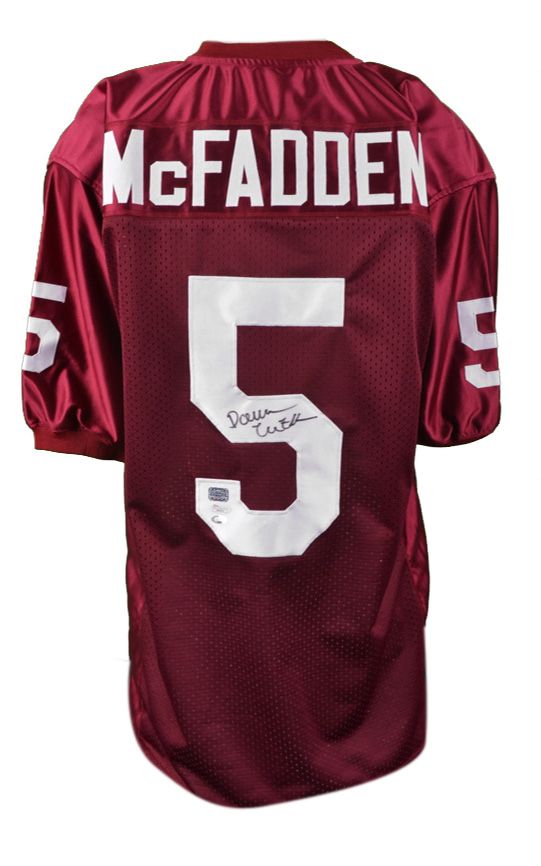 Darren McFadden Autographed Jersey Arkansas Razorbacks JSA Certified 