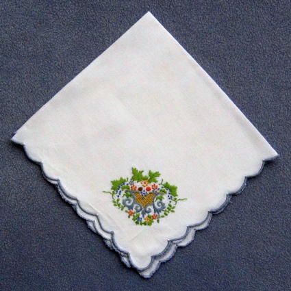 Set Lenox China AUTUMN Linens 8 Fine Napkins High end Embroidered