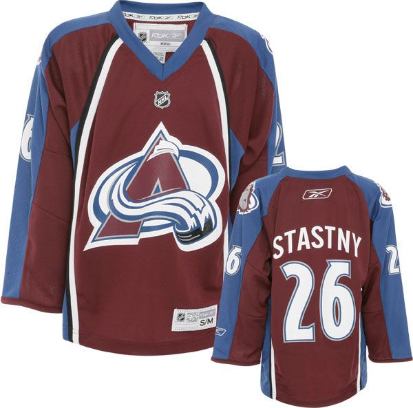   Youth Jersey Reebok 26 Colorado Avalanche Youth Replica Jersey