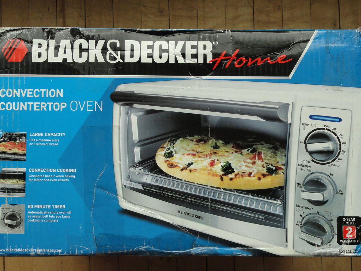 Black & Decker Home Convection 1500 Watts Toaster Oven TRO4075 on PopScreen