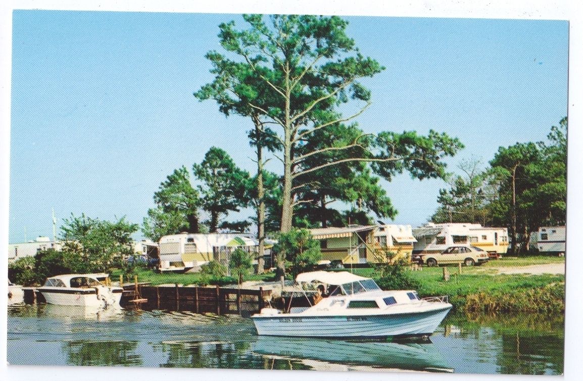   Campground Treasure Beach Travel Trailer Park Assawoman Bay