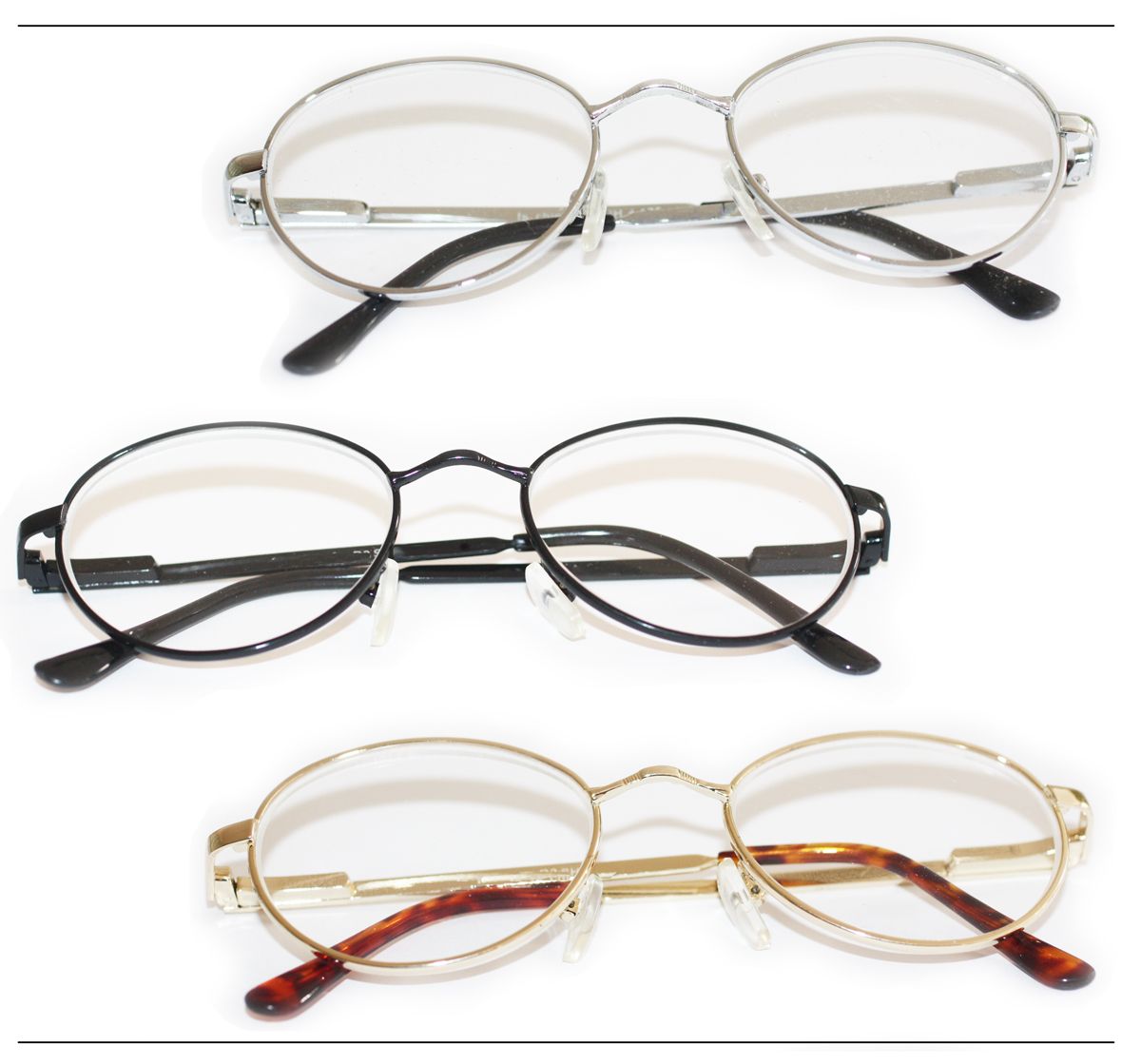 Lady Aviator Petite Reading Glasses 3 Cols 1 50 3 25