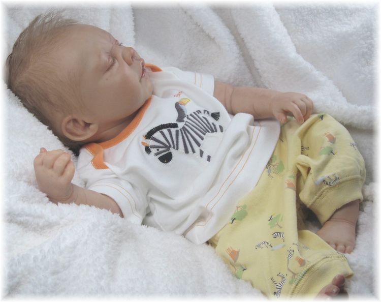 Reborn Baby Boy Doll Max Soft Vinyl Kit 3 4 Limbs Limited Edition 
