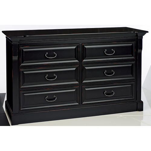 Babi Italia Parrish Double Dresser Vintage Black