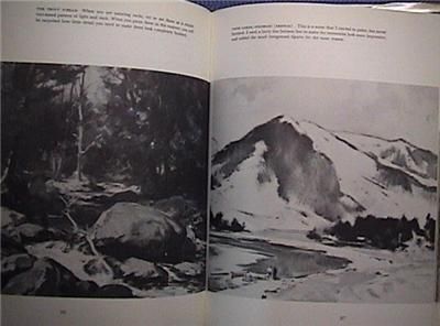 1965 1st Ed Painting Landscapes Harry Ballinger HCDJ VG