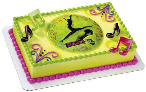   Topper Jazz Tap Ballet Dancing Dance Bakery Party Supplies Set