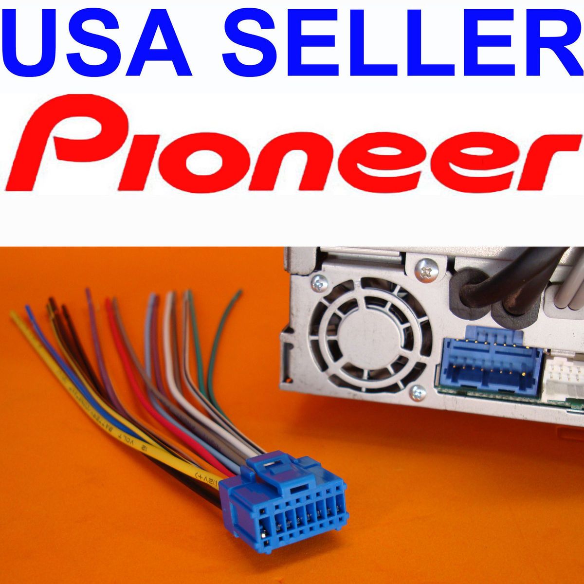 PIONEER PLUG AVH P5700DVD P6000DVD P6500DVD P7800DVD P6600DVD P6800DVD 