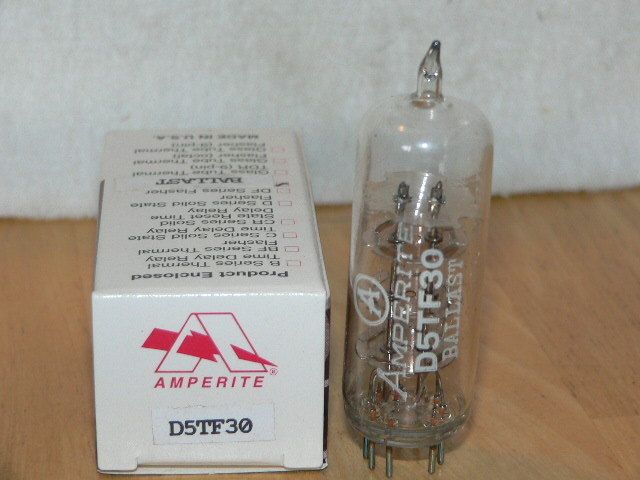 NIB Amperite D5TF30 Tube USA 50A1 ballast tube for Transoceanics