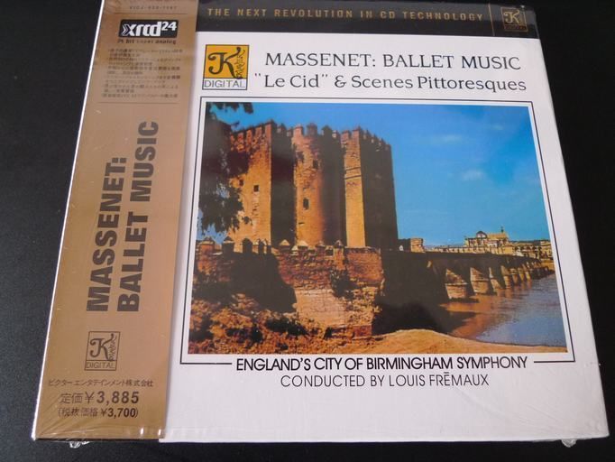 Massenet La CID Ballet Music JVC Japan XRCD Brand New