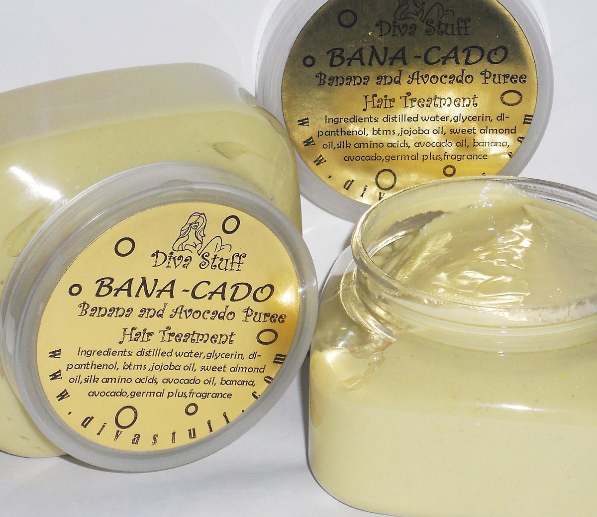 JESSICAS BANA CADO SUPER FABULOUS HAIR TREATMENT W/BANANA & AVOCADO 