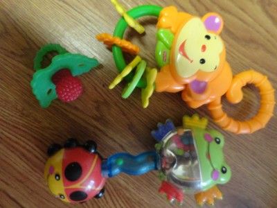   of Teething Baby Toys Rattles NUBY Fisher Price Jungle Ice Teethers