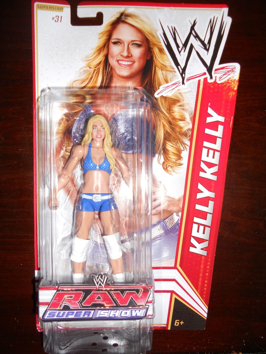    MATTEL RARE KELLY KELLY ACTION FIGURE divas wwf barbie barbara blank