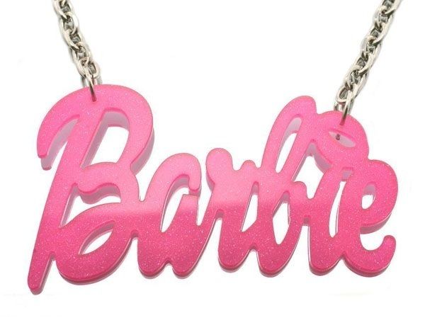 Acrylic Barbie Nicki Minaj Pendant 20 Necklace Chain