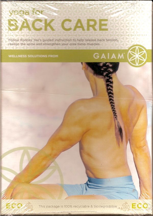 Yoga for Back Care w Rodney Yee Pain Aches Relief DVD 018713528889 