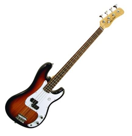 Main Street Electric Bass Guitar Tobacco Sunburst