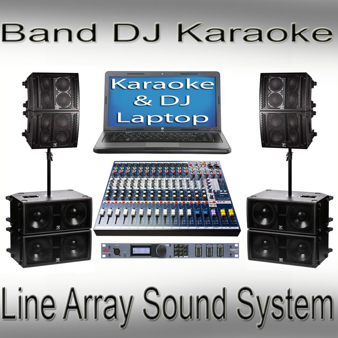 Band Karaoke DJ PA Pro Sound System Yorkville Paraline PSA1 Equipment 