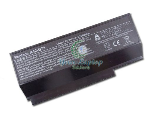 Cell Battery Fit Asus G53 G53JW G53SW G53SX G73 G73JH G73JW VX7 A42 