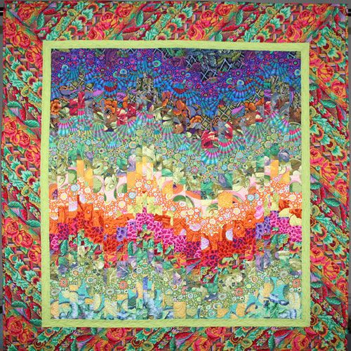 New Pattern Beautiful EZ Bargello 40x42 Quilt