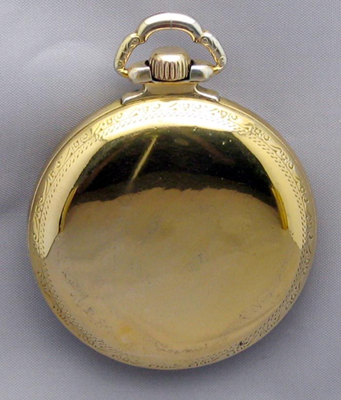 Waltham P s Bartlett Pocket Watch Gold Center Wheel