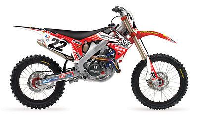 2012 FX Two Two Motorsports Full GRAPHICS KIT   HONDA CR 125/250 2000 