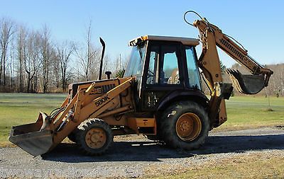 Case 580K 4 Wheel Drive Backhoe Loader Extendahoe Cummins 3.9 Diesel 