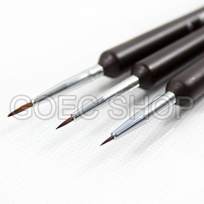 Newly listed New 3 Pcs Nail Art Design Drawing Pen / Acrylic Nail Art 