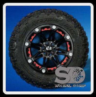 18 BALLISTIC JESTER 6X5.5 W/ LT275/70/18 NITTO TRAIL GRAPPLER MT 