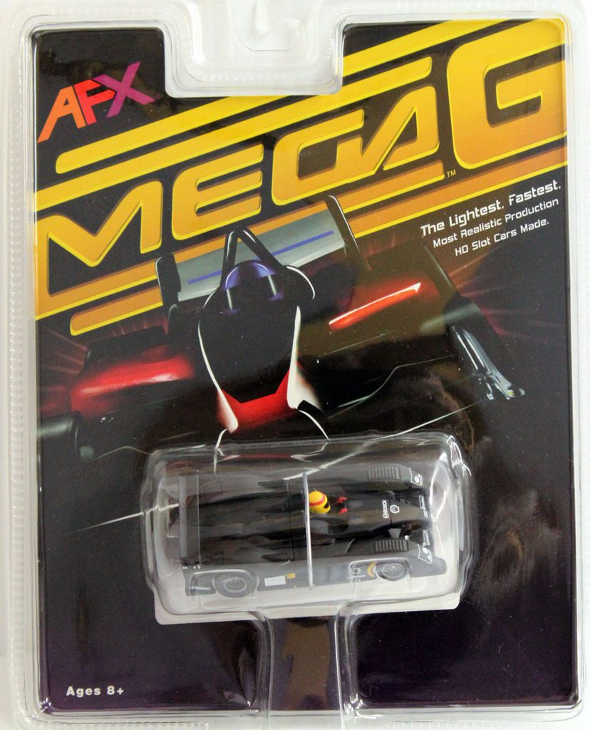 AFX 70303 Audi R10 Test Black Ho scale Slot Car MegaG Mega G Chassis 