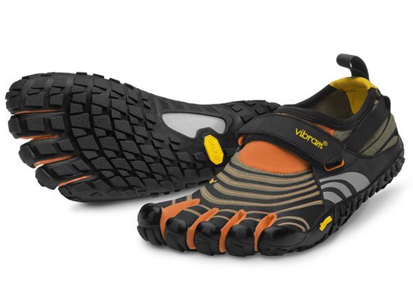 Vibram Spyridon FiveFingers M4553 Olive Black Orange Sz 40 45 NEW w 