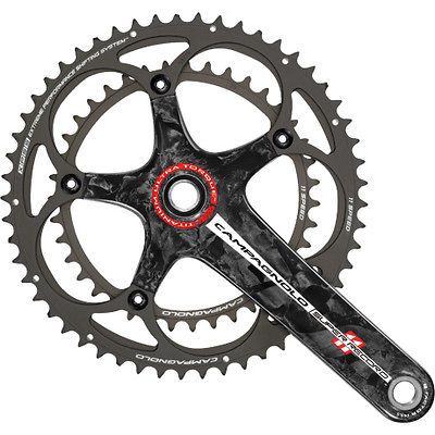 Campagnolo 2013 Super Record 11 Titanium Mid Compact Crank Set 175 mm 