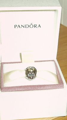 Authentic Pandora *RETIRED* Sterling Silver PANDORA LION Bead 