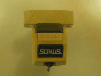 SONIC SONUS CARTRIDGE AND GENUINE SONIC SONUS LIGHT BROWN STYLUS