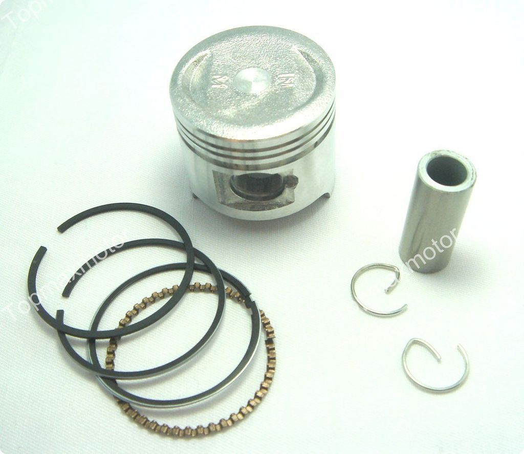 50cc Piston Kit Rings Pin ATVs Four Wheelers Quad Dirt Bike Pit Bikes