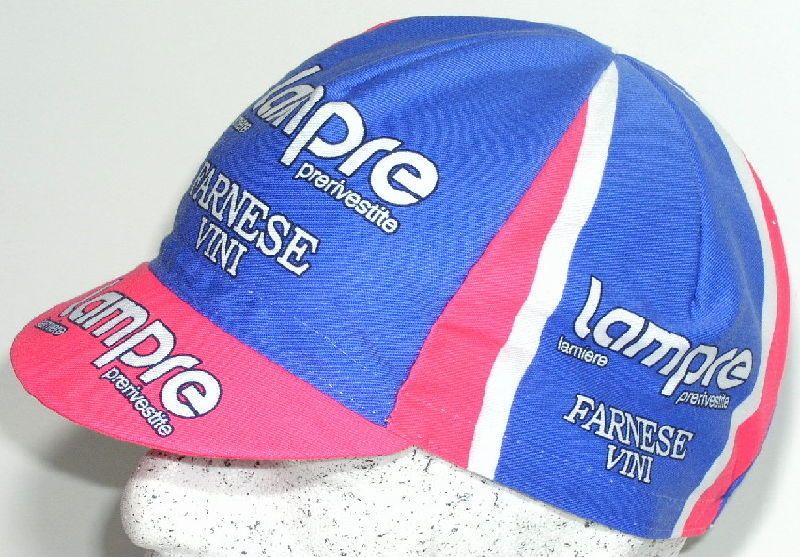 lampre farnese vini pro cycling cotton cap winery steel one day 