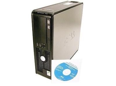 DELL 745 SFF PD 2.8GHz DUAL CORE 1GB 80GB CDRW+DVD WINDOWS XP PRO FREE 