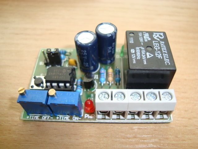 CYCLIC TIMER SWITCH 10A Delay ON Off Switch 12V TIME RELAY FROM 2 TO 